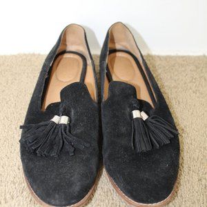 Black Loafers with Tassel Size 9